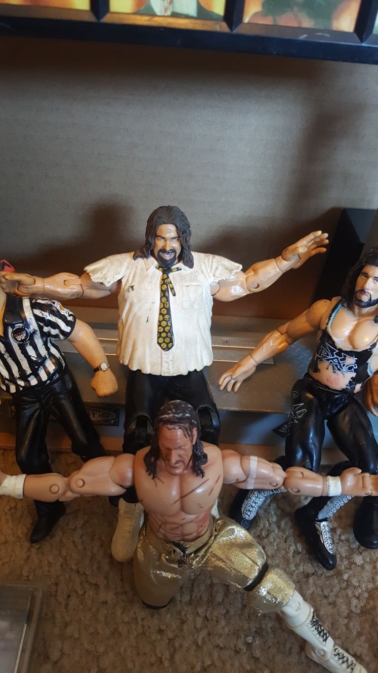 WWE/WWF/TNA/ECW/WCW TOYS&GAMES