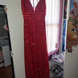 Size 6 Red Prom Dress 
