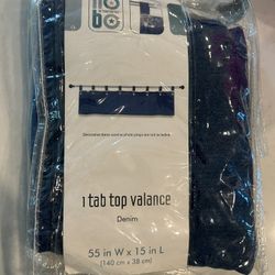 1 TapTop Valance (Denim)