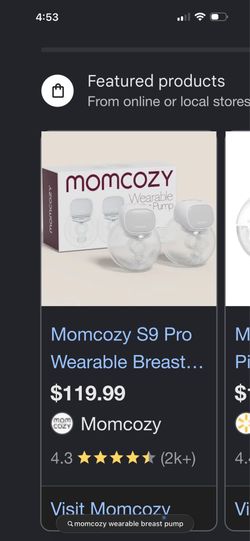 Momcozy breast pump