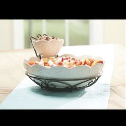 Princess house serving bowl set