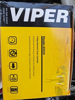 Vioer 4105v Remote Start & keyless entry