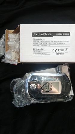 Alcohol breathalyzer