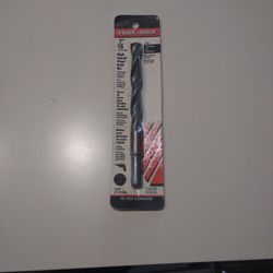 "NEW" 7/16 INCH BLACK & DECKER DRILL BIT FOR WOOD OR METAL!  