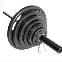 CAP Barbell 300 lb. Olympic Grip Weight Set