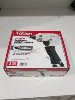 Hyper Tough 1/2" Aluminum Air Impact Wrench HT12AIW Open Box