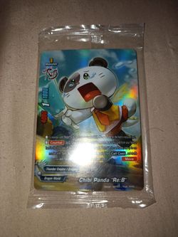 Chibi panda re b sealed pack 1 foil 8 regular. Future card buddy fight
