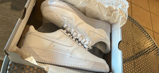 Nike white Air Force One 1 size 10.5