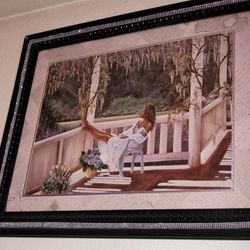 large framed picture 
