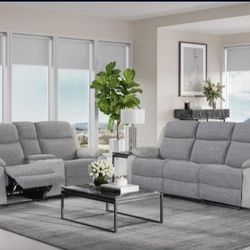 🎉 Christmas Offer~ Brand New Reclining Sofa Available At Discounted Price.
