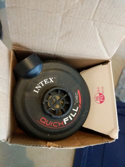 Intex quick fill air pump
