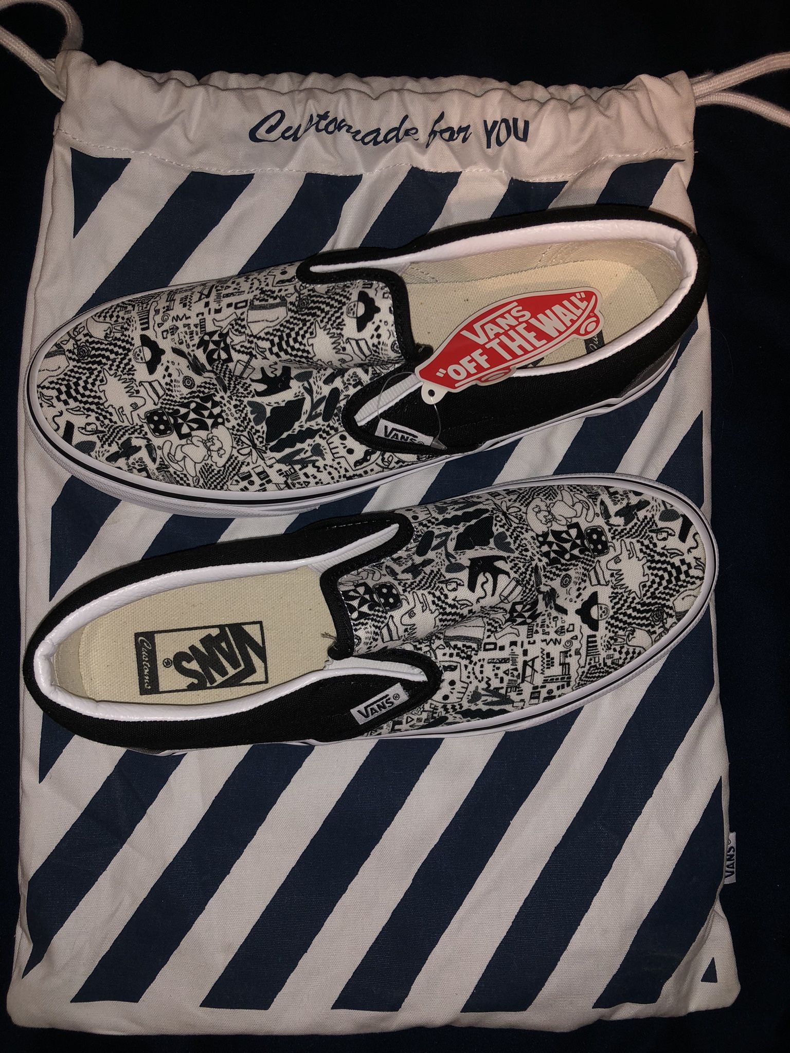 Custom Made Vans Men’s Size 7 for Sale in Yuma, AZ - OfferUp