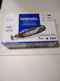 NEW Dremel 8240-5 12V Cordless Rotary Tool Kit Battery Charger 5 Accessories