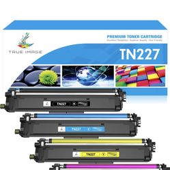 TRUE IMAGE Compatible Toner Cartridge Replacement for Brother TN227 TN-227 TN227BK TN223 TN-223BK MFC-L3750CDW HL-L3210CW HL-L3290CDW HL-L3270CDW HL-