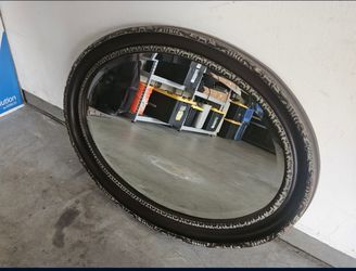 Oval Crest Mirror