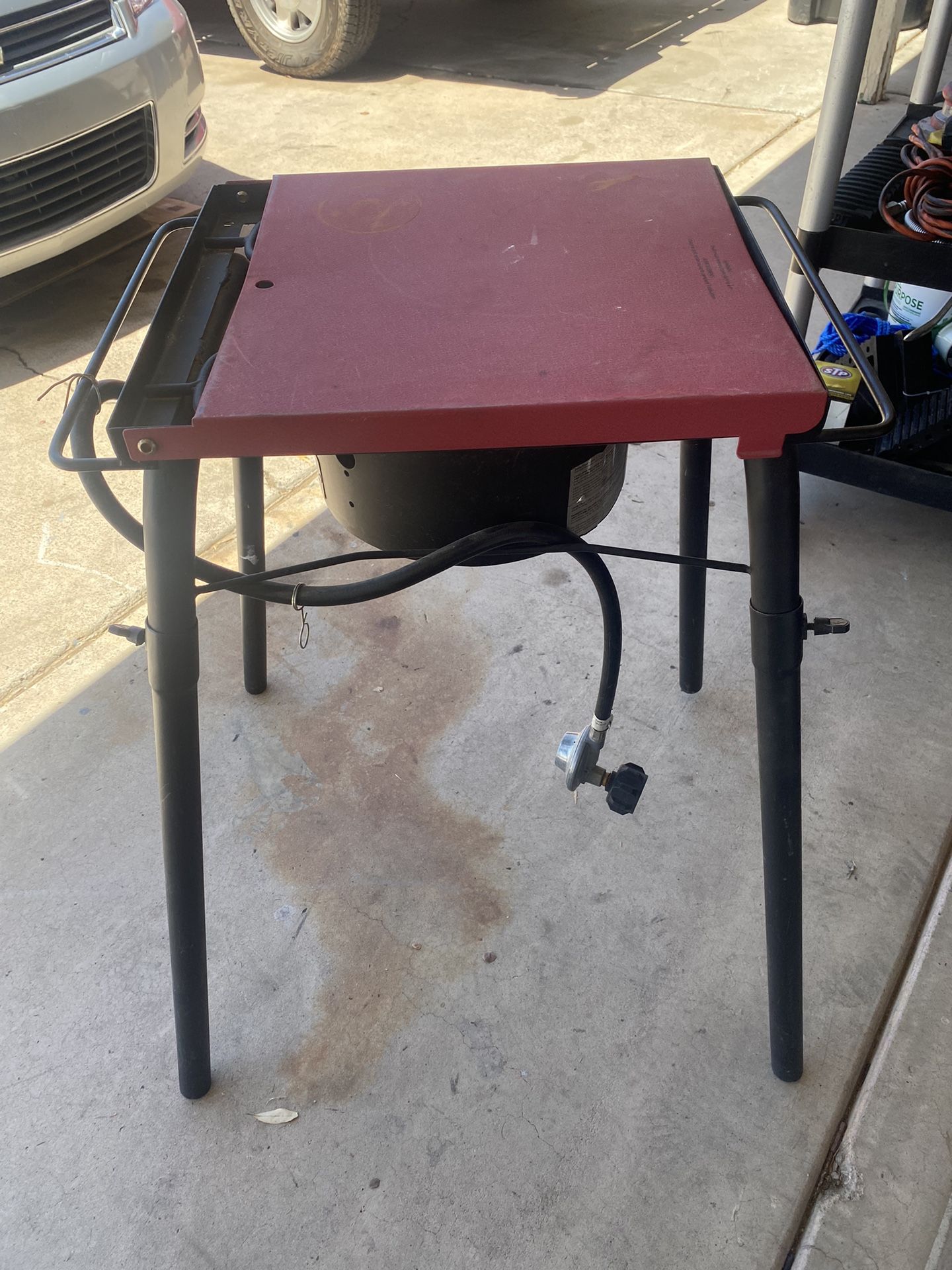 Camp Chef Pro 30 Single Burner Stove, Red/Black SB30D