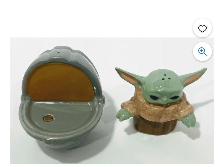 Yoda Salt And Pepper Shakers