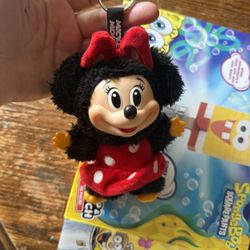 Mickey And Friends, Minnie, Mouse Keychain Bag Charm