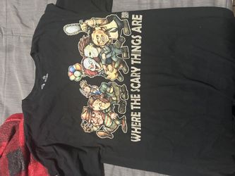 Horror movie t-shirt.