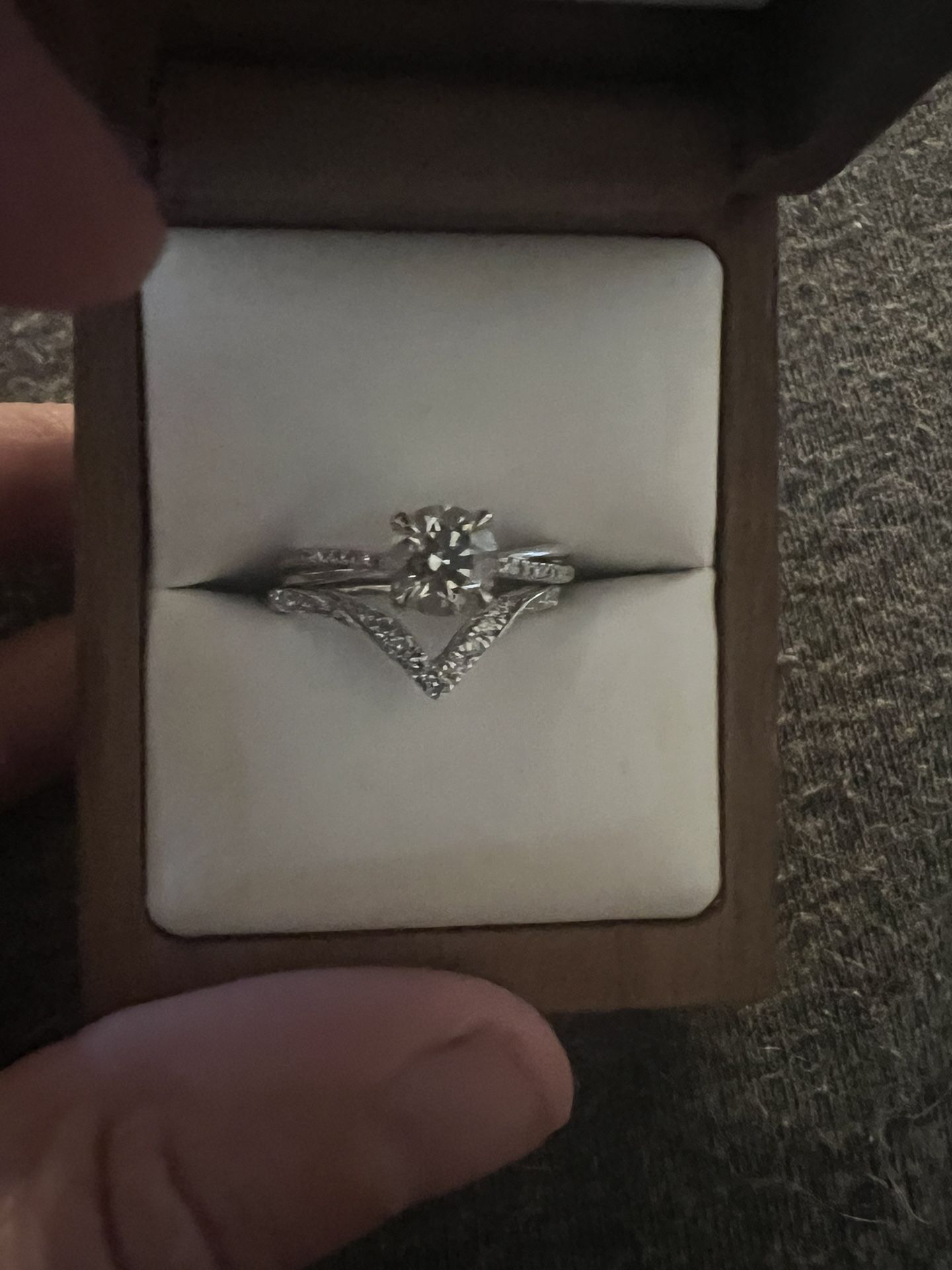 Brilliant Earth Wedding Set