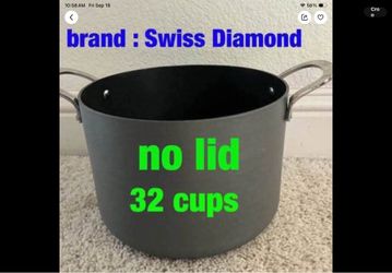 Stock pot  (32 cups . no lid) -  $15