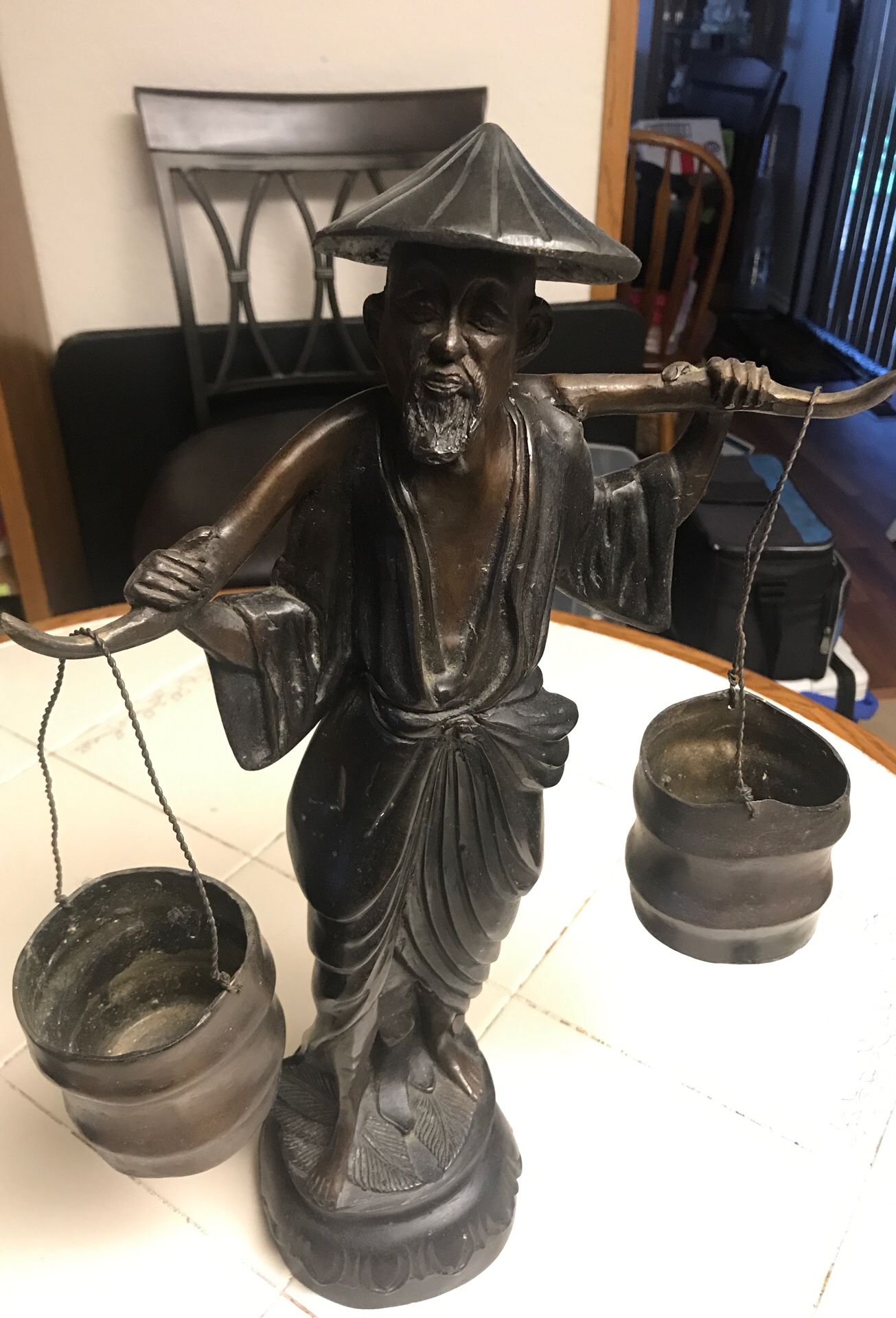 Vintage Asian garden statue