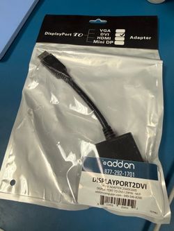 DisplayPort to DVI Adapters