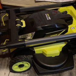 80V HP Brushless Battery Cordless Electric 30 in. Multi-Blade Lawn Mower with 