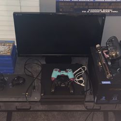 Ps4 Pro Vr Monitor Chromebook Controller Video Game Bundle 