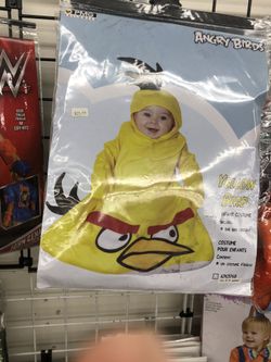 Angry bird toddler Halloween costume
