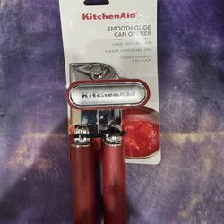 KitchenAid Smooth-Glide Can Opener Red New in Package