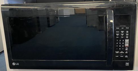 Black LG Over The Range Microwave (8-0003)