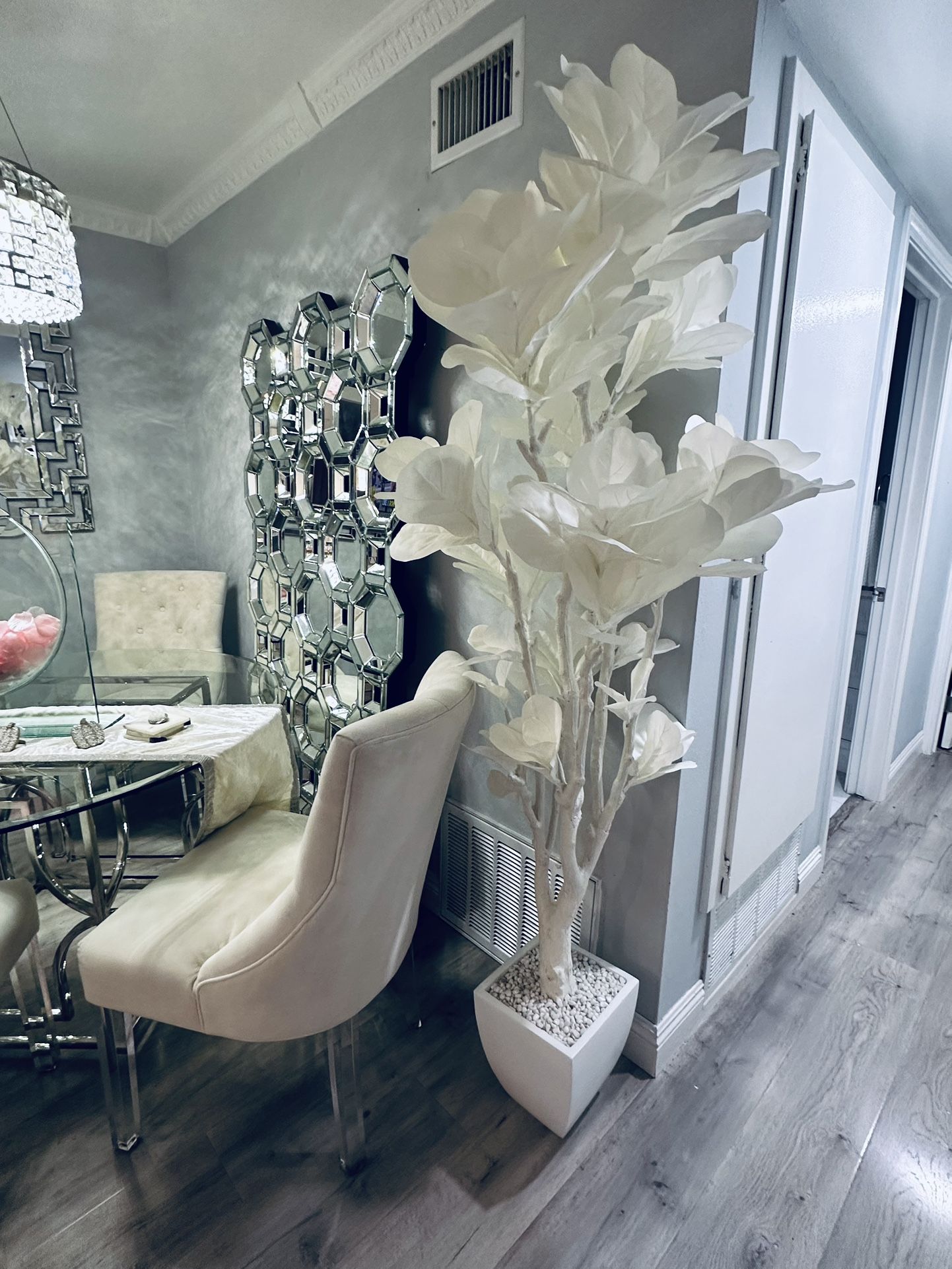 Z Gallerie Plant White