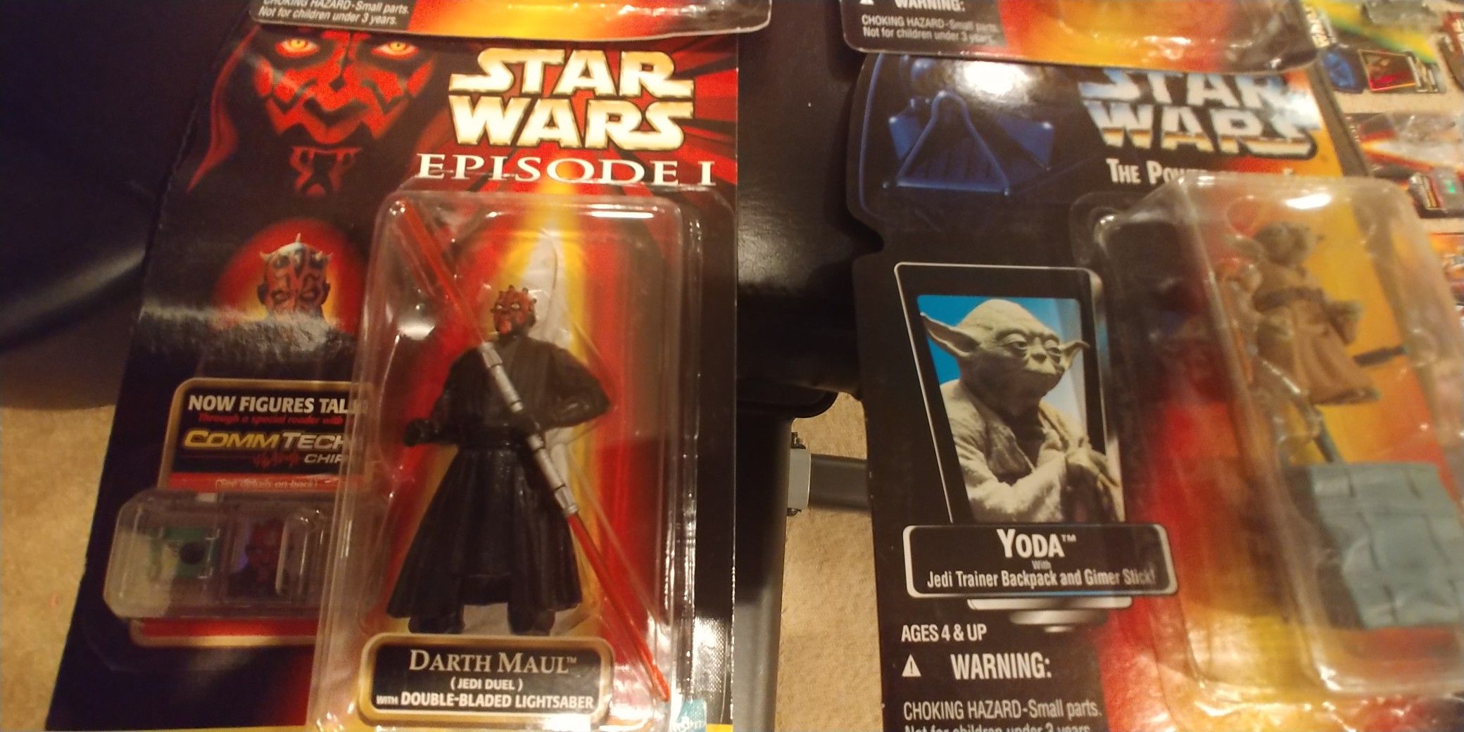 STARWARS ACTION FIGURES(Still In their Original Boxes