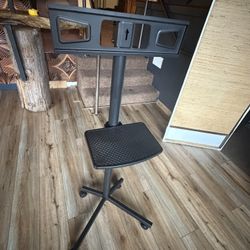 Rolling TV Stand