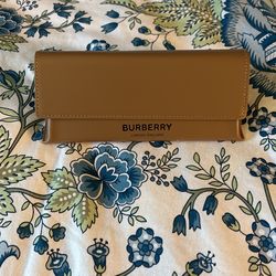 Burberry glasses case