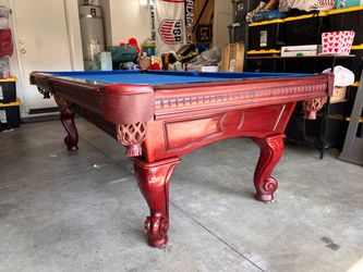 Pool table 8ft- New felt- New Pockets- Any color- Free Delivery