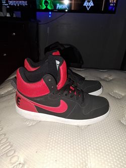 Nike Court Borough Mid 'Black Action Red