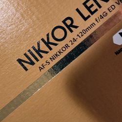 Nikon Camera Lens 24-120mm Zoom