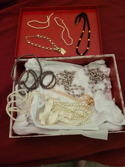Necklaces and beads