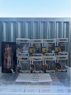 Funko Pop Rocks Lot of Music Artists