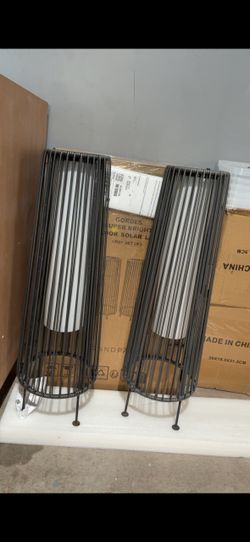 Solar power patio lights