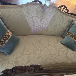 Victorian Style Sofa Michael Amini & Jayne Seymour Designed 