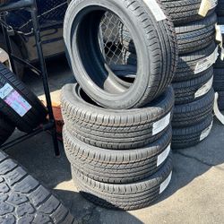 215/55/17 Goodyear New Tires Set Of 4 Installed And Balanced Set De 4 Llantas Instaladas Y Balanceadas