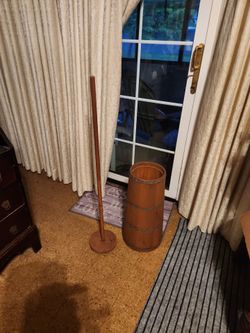 Butter churn may be antique