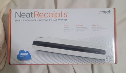 NeatReceipts Mobile Scanner + Digital Filing System
