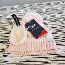 Reebok Children's Hat and Mittens Set 
