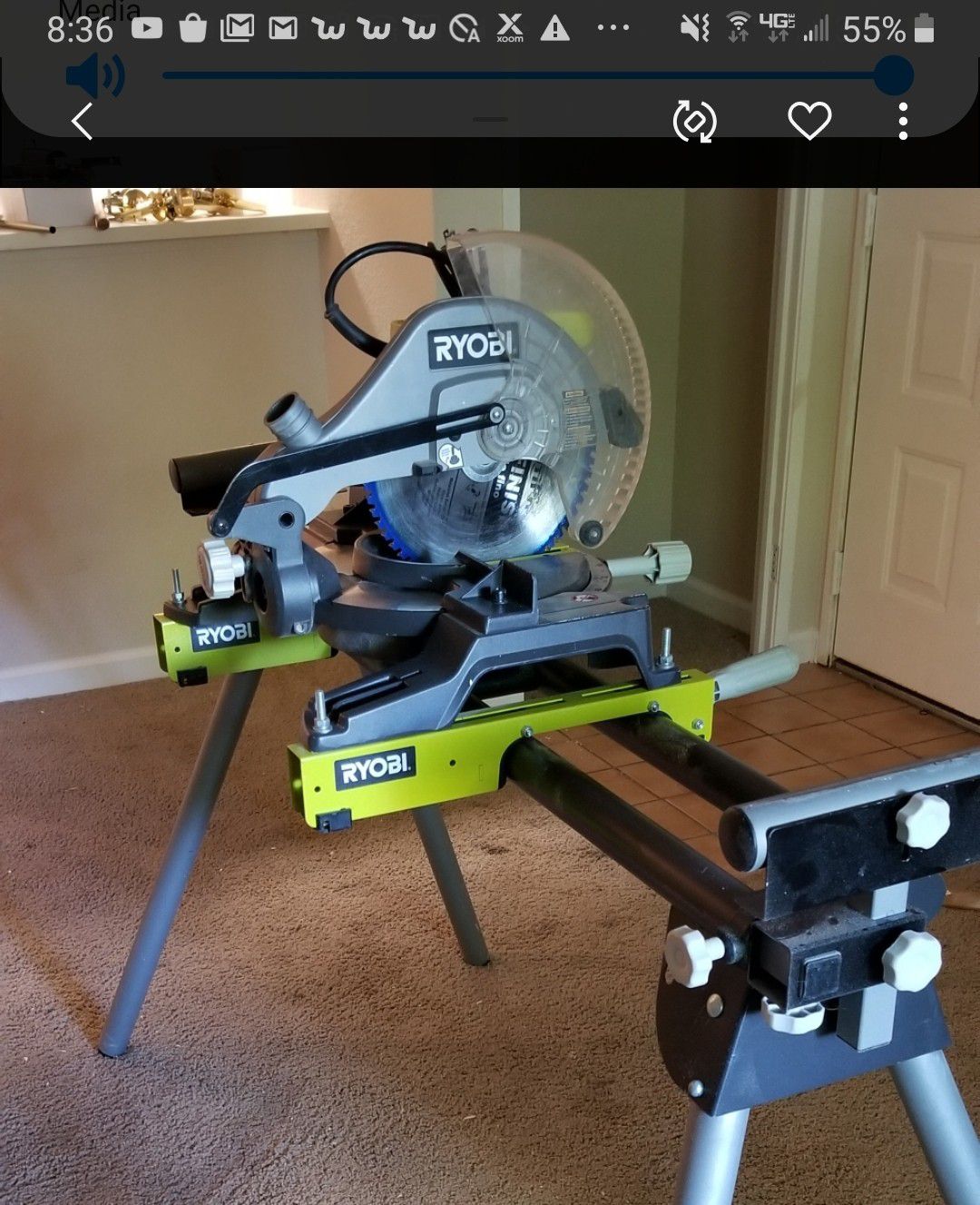 12" circle saw With the stand