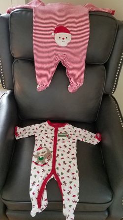 Baby Christmas onesies 6m