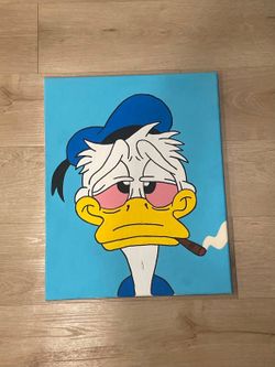 Donald Duck painting
